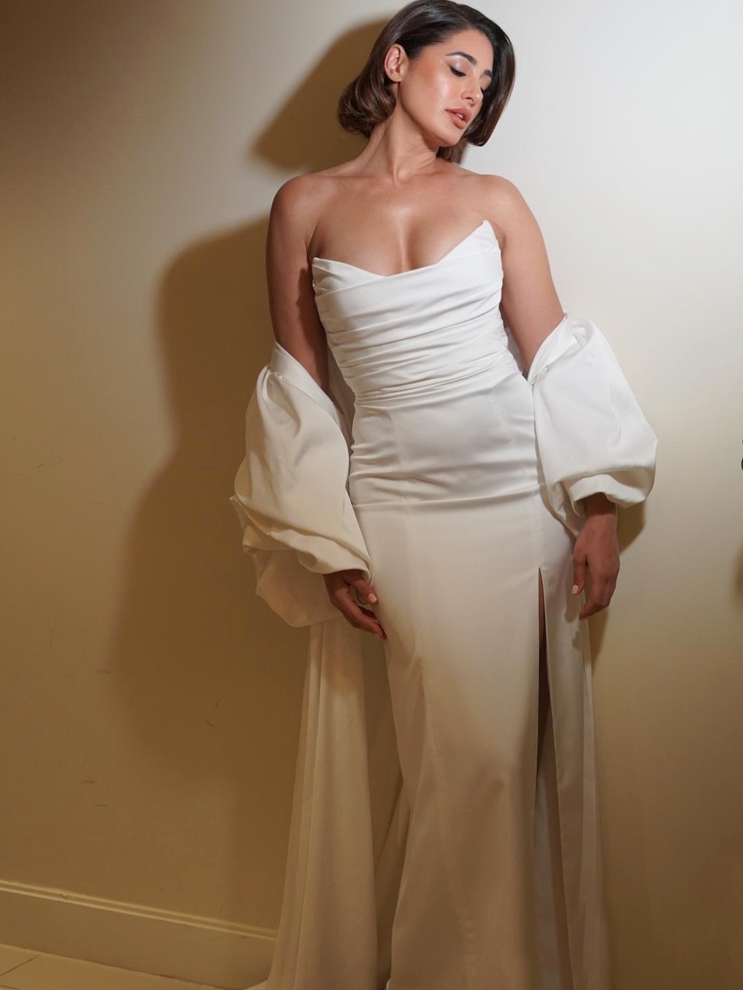 Nargis Fakhri showcasing timeless elegance with modern twist style