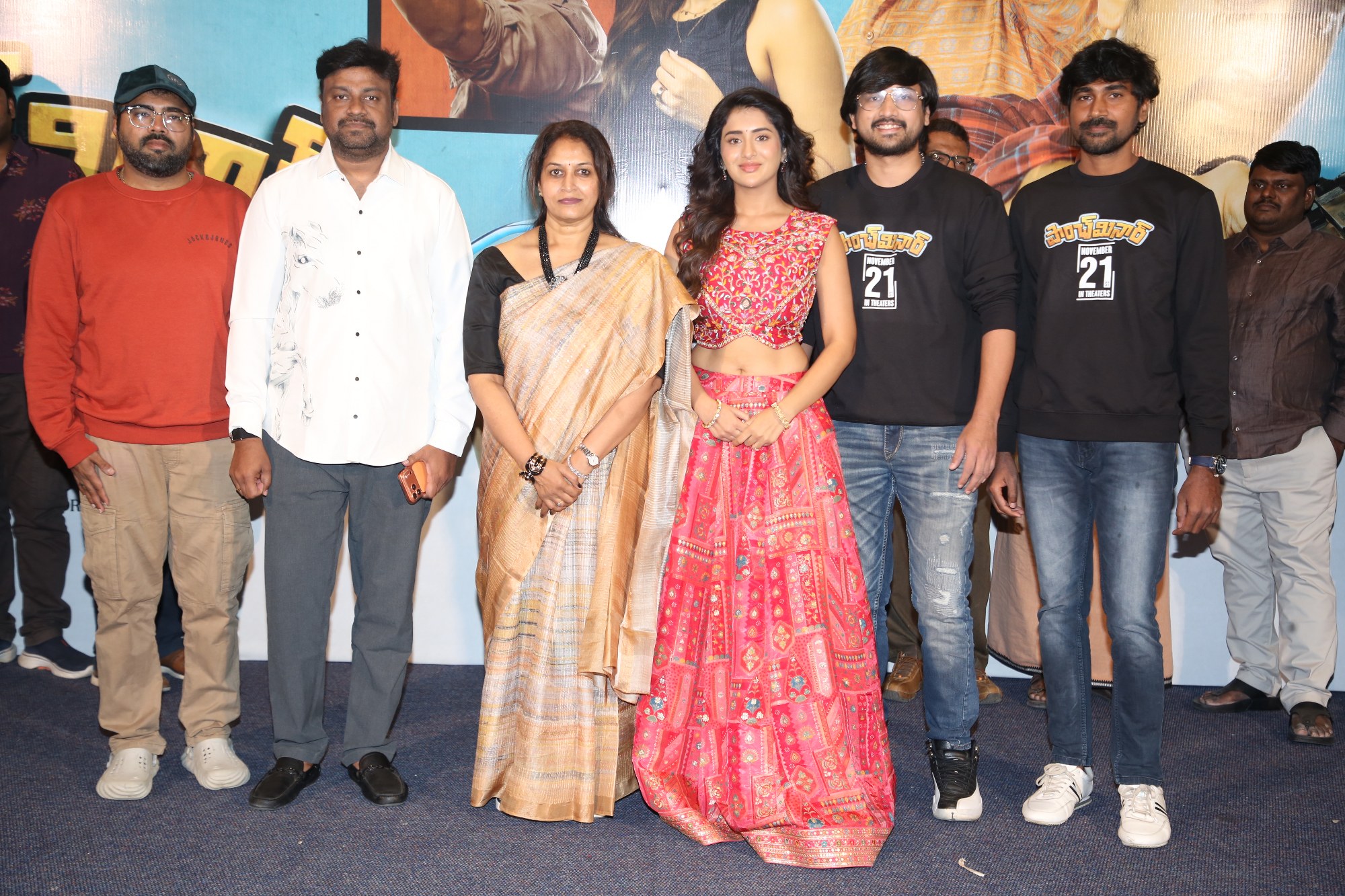 Paanch Minar cast and crew group pose