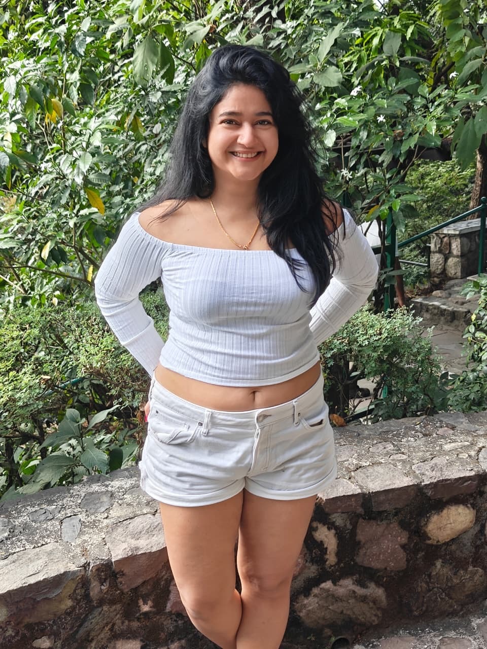 Poonam Bajwa radiates charm in a casual chic look