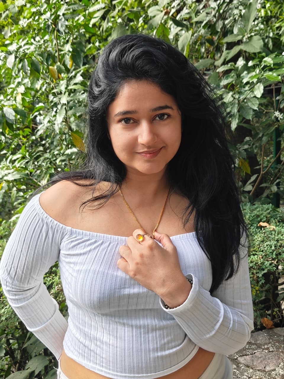 Poonam Bajwa blends simplicity and sparkle with charm