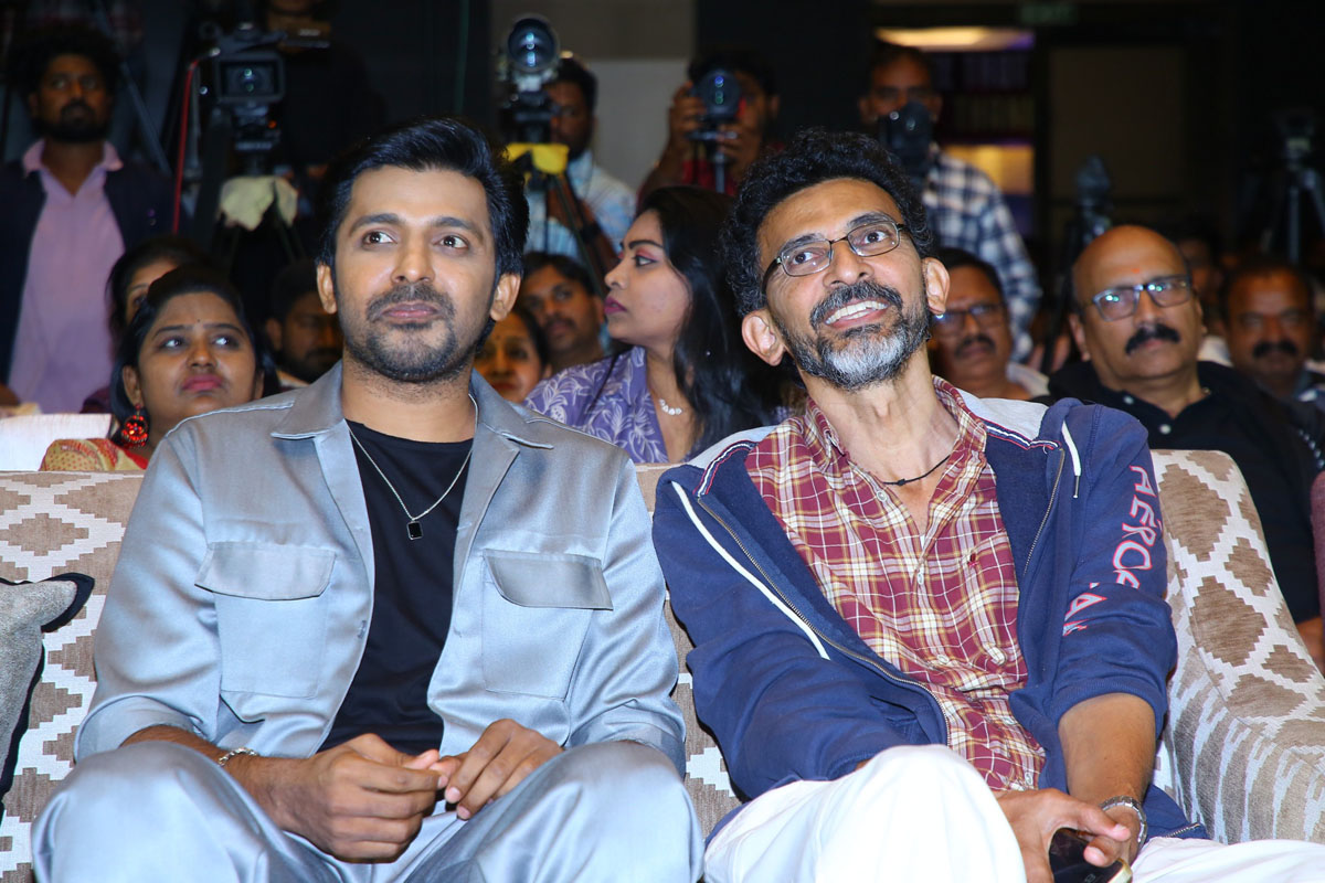Priyadarshi with Sekhar Kammula seated