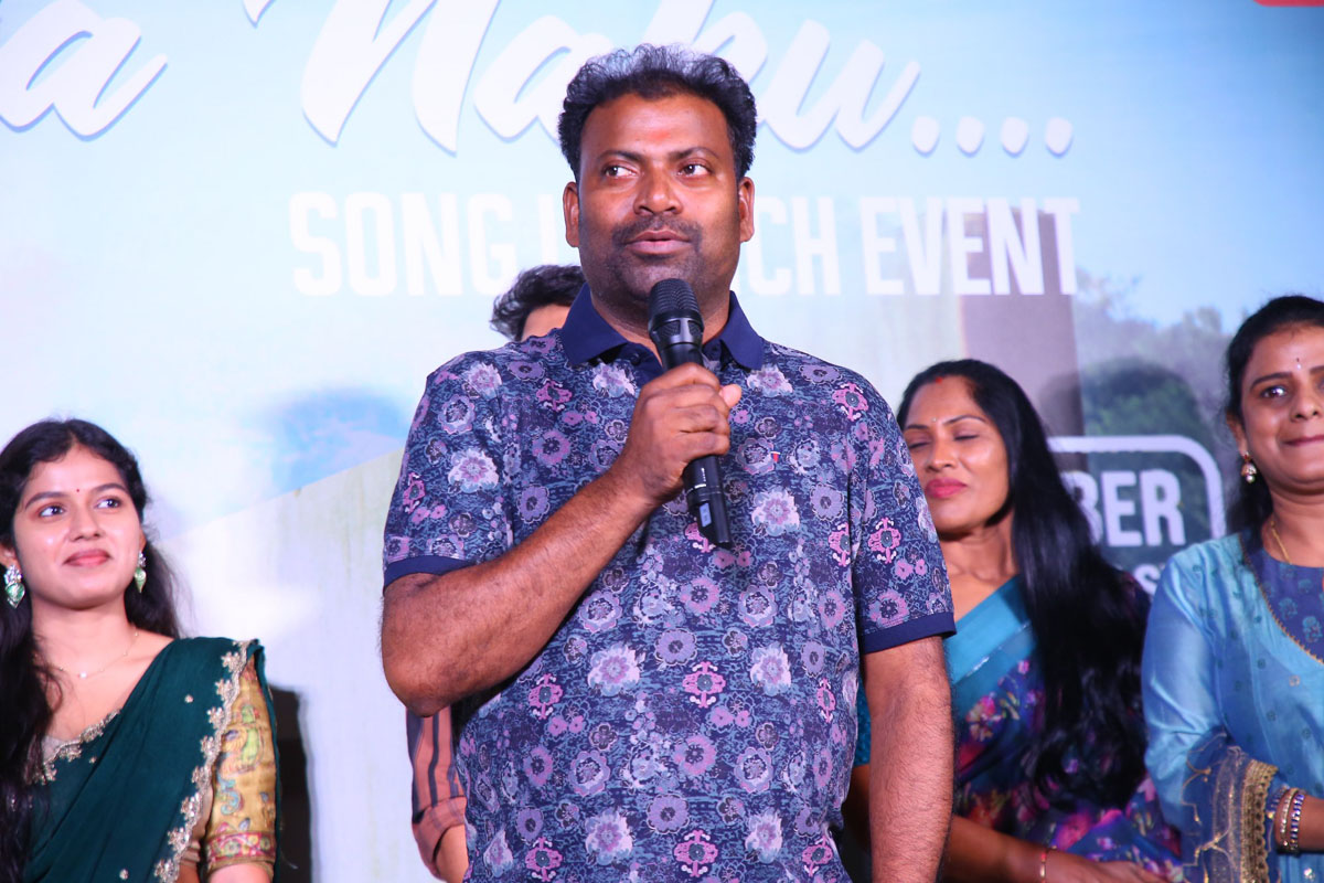 Mittapalli Surender giving speech at event