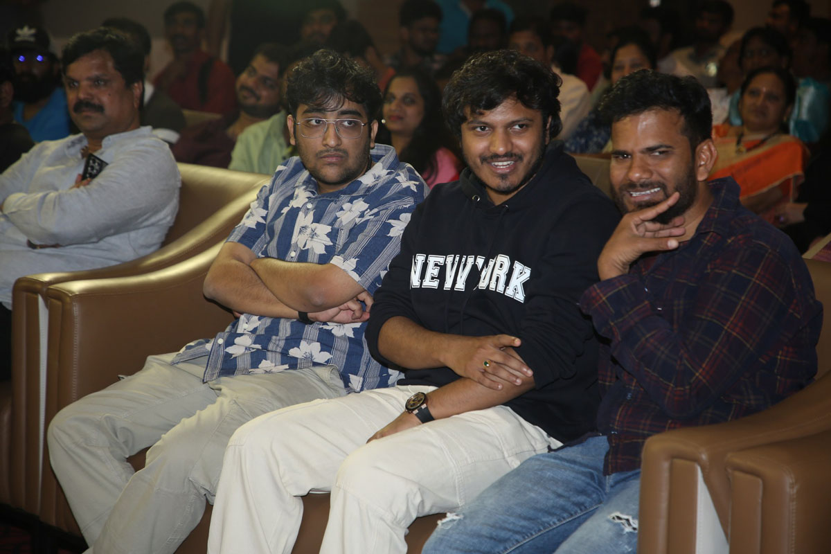 Sinjith Yerramilli Sai Marthand Saailu seated