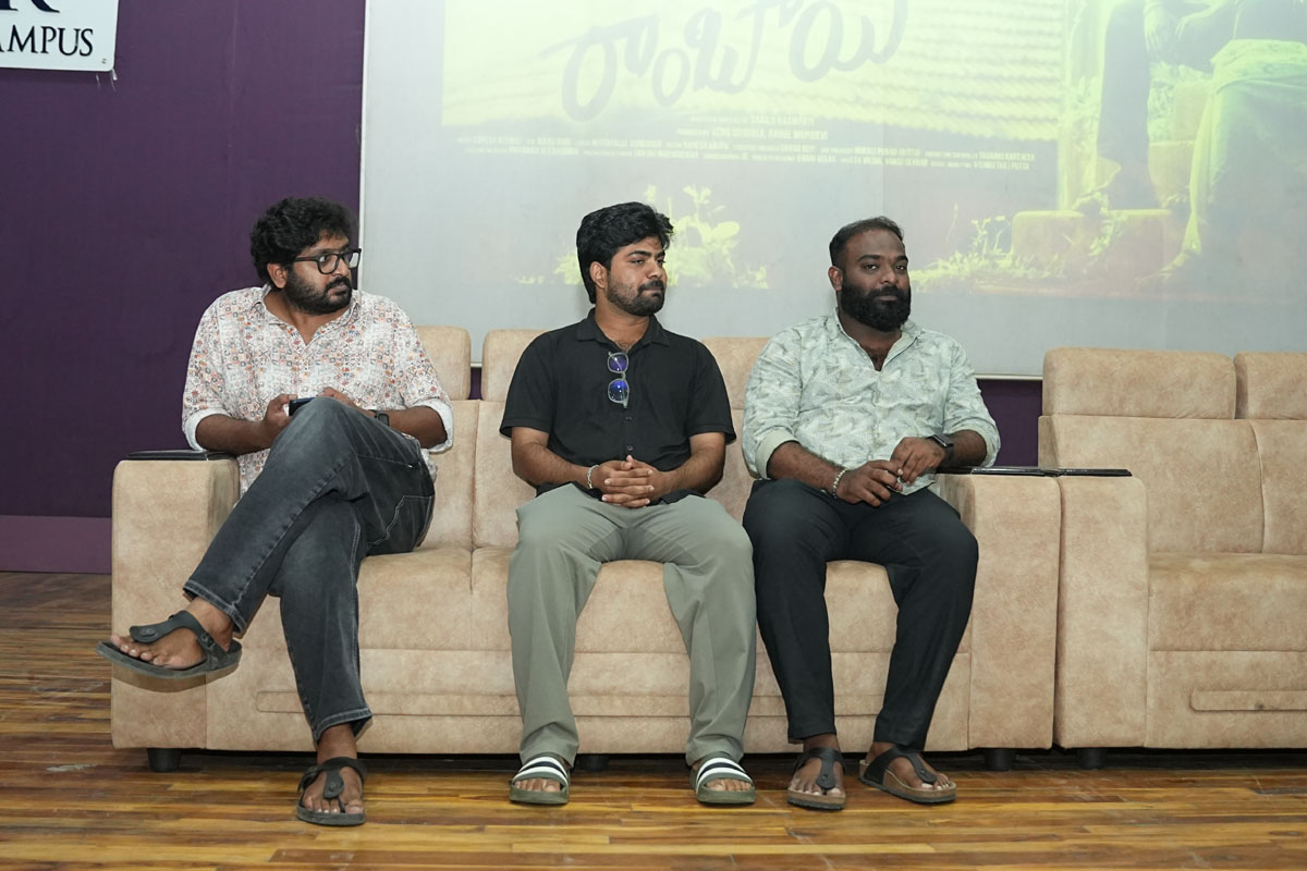 CMR College turns into a film fest with Raju Weds Rambhai team