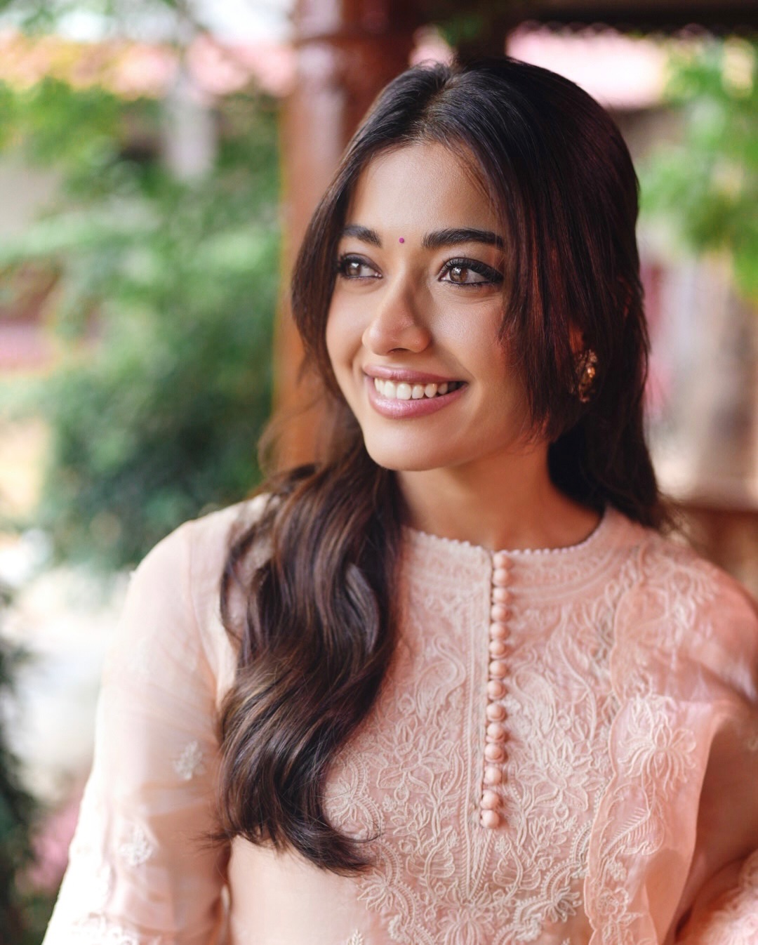 Rashmika Mandanna shining bright in elegant ensemble