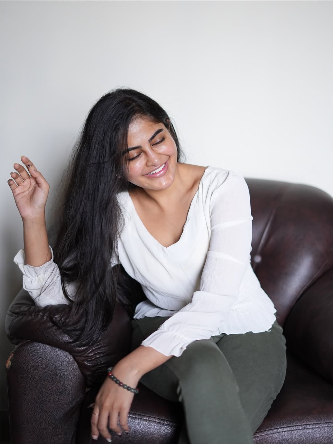 Rheena Krishna chic in white with radiant confidence