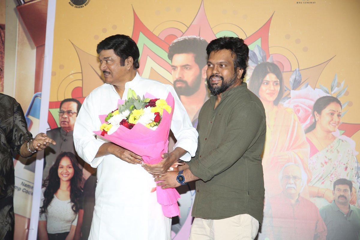 Rajendra Prasad welcomed by producer H Mahadev Goud
