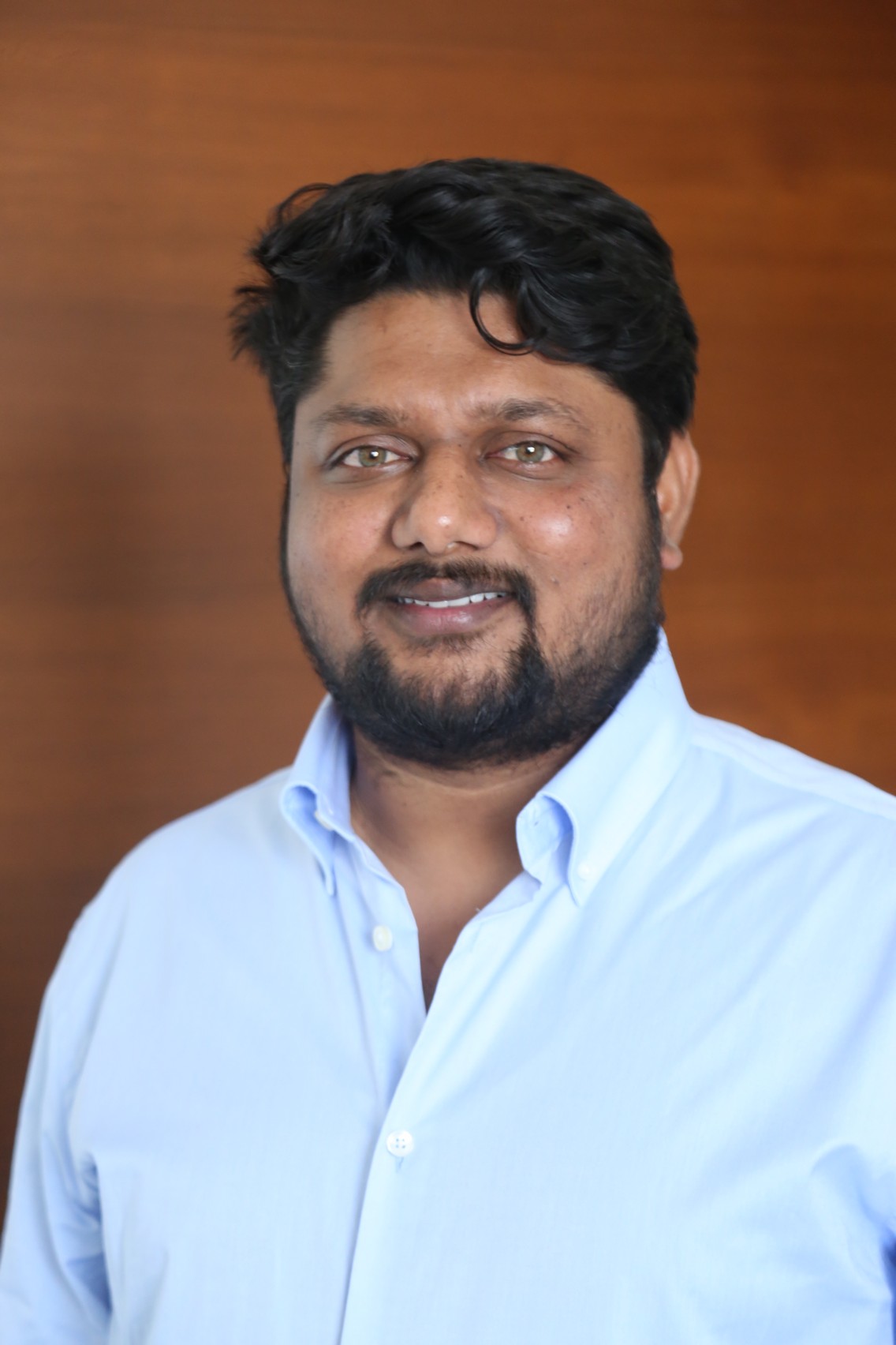 Sai Krishna confident smile crisp style