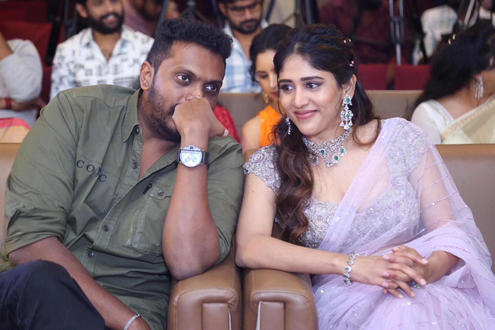 Sandeep Raj and Chandini Chowdary in conversation