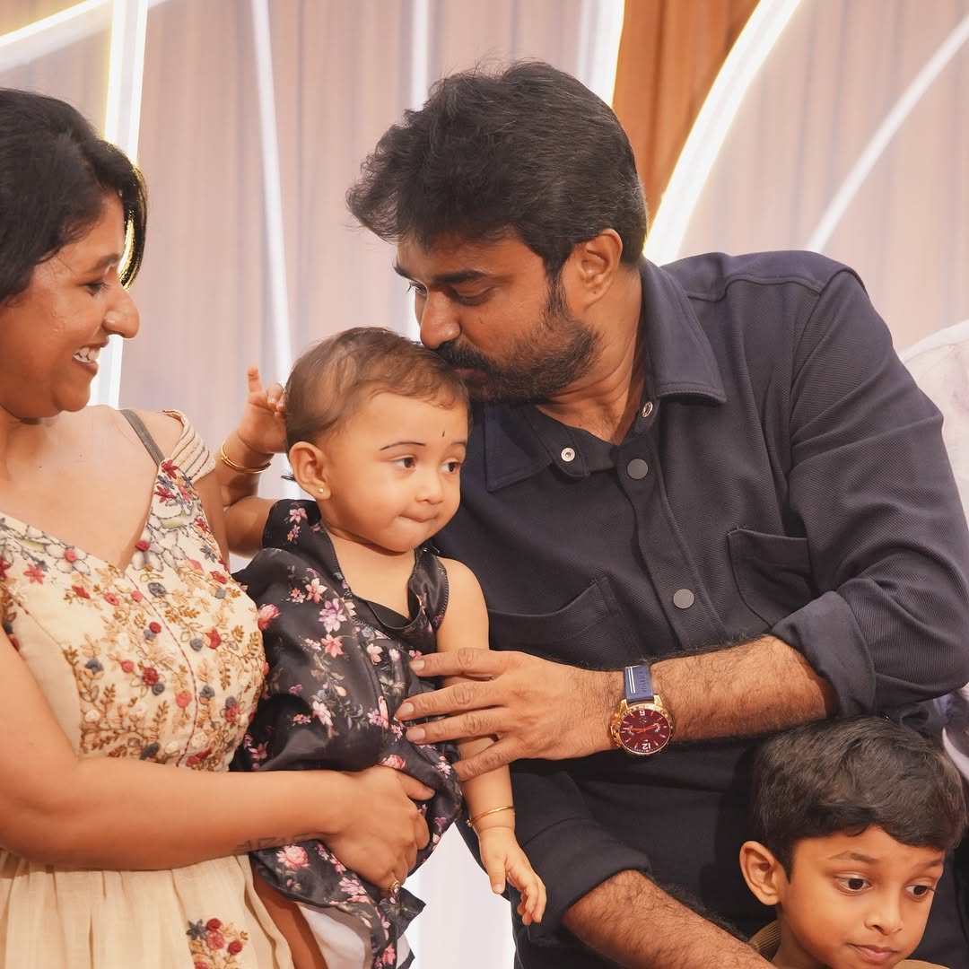 Iswarya Bhaskar daughter birthday photos