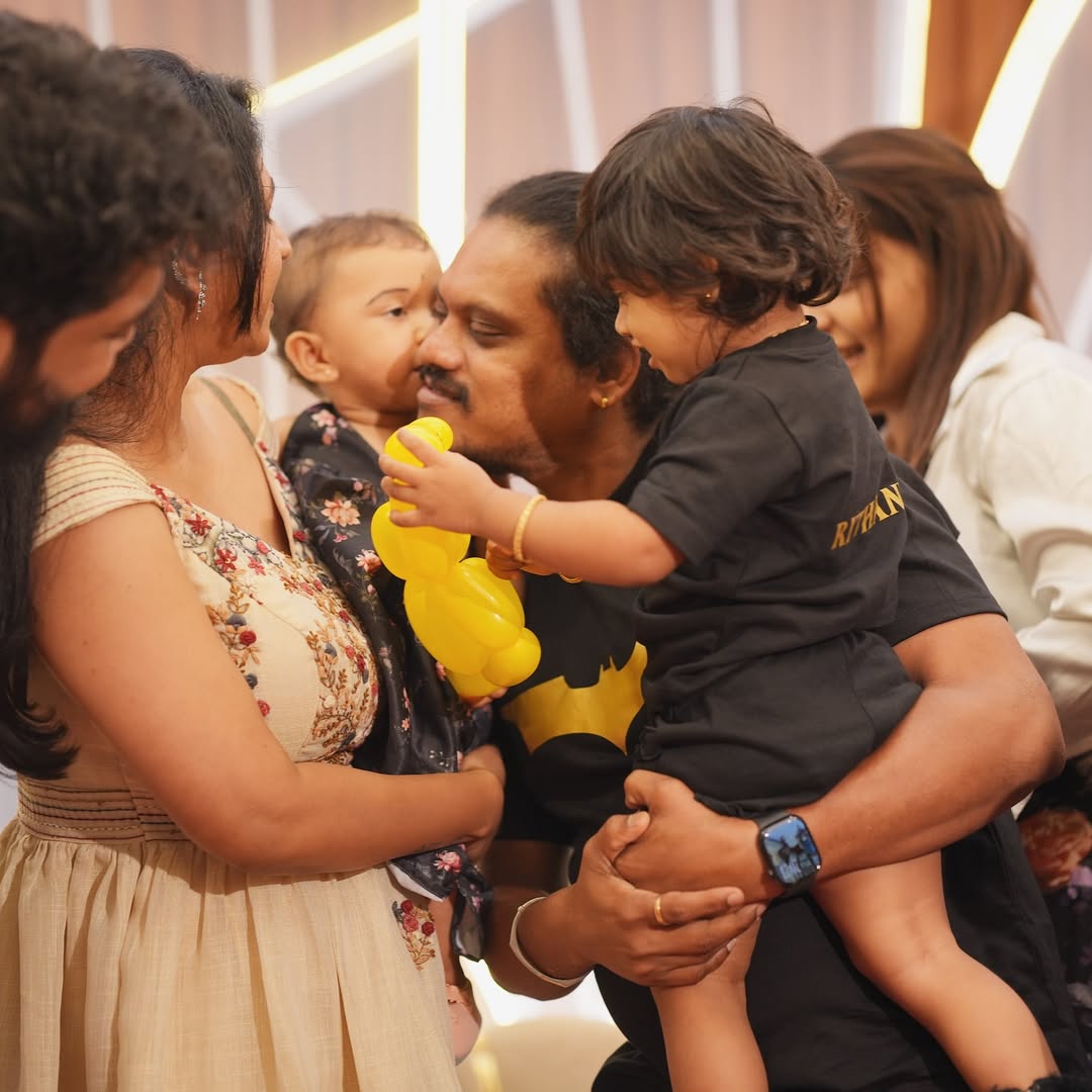 Iswarya Bhaskar daughter birthday photos