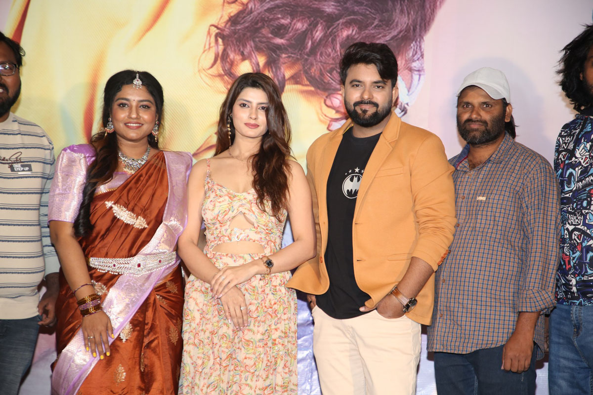 Cast sharing candid laughs