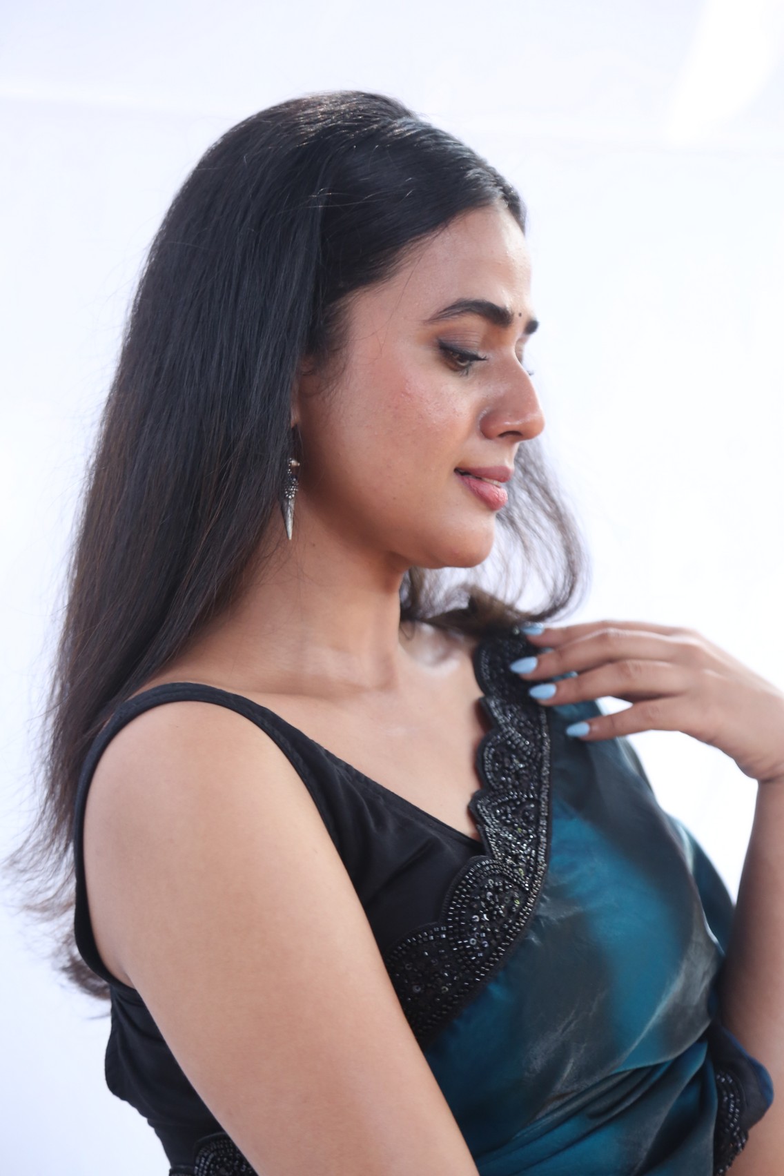 Shreya Rukmini showcasing timeless and refined elegance