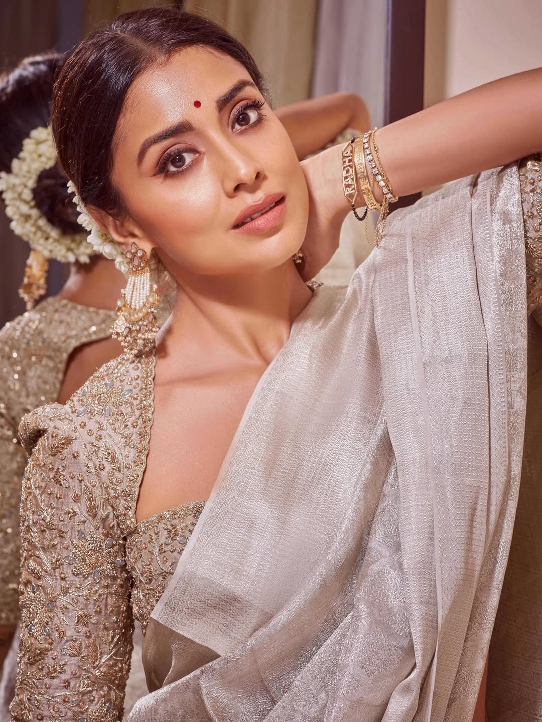 Shriya Saran radiating timeless elegance in a stunning look