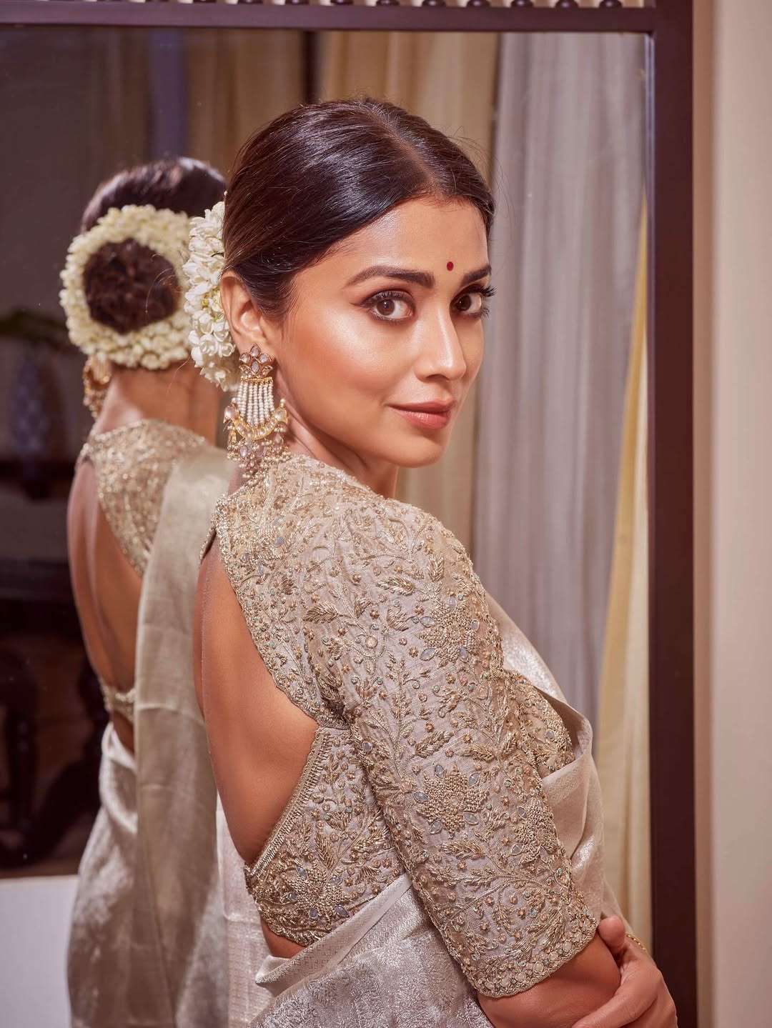 Shriya Saran blending classic tradition with modern charm