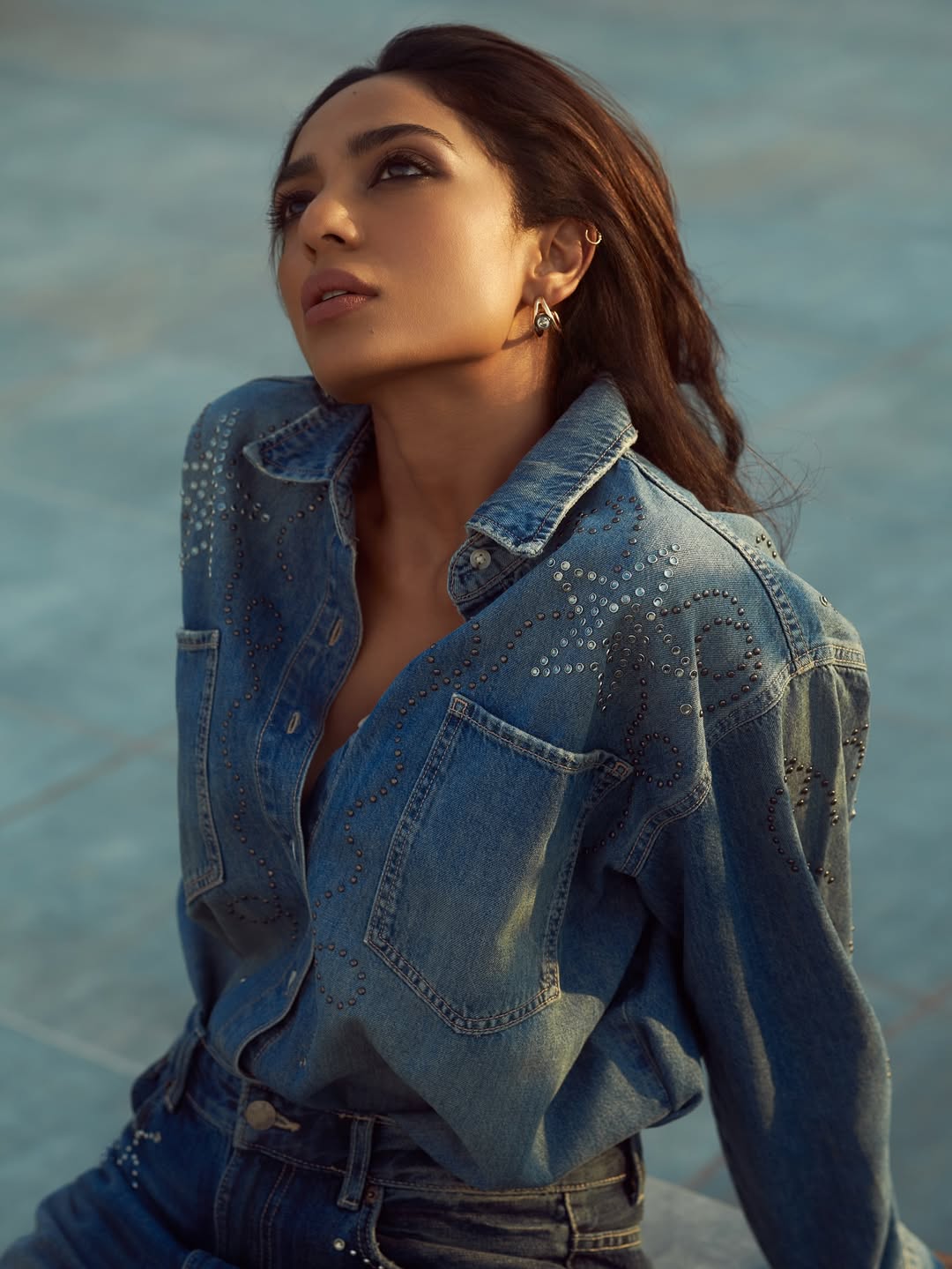 Sobhita Dhulipala showcasing flawless denim cool and confidence