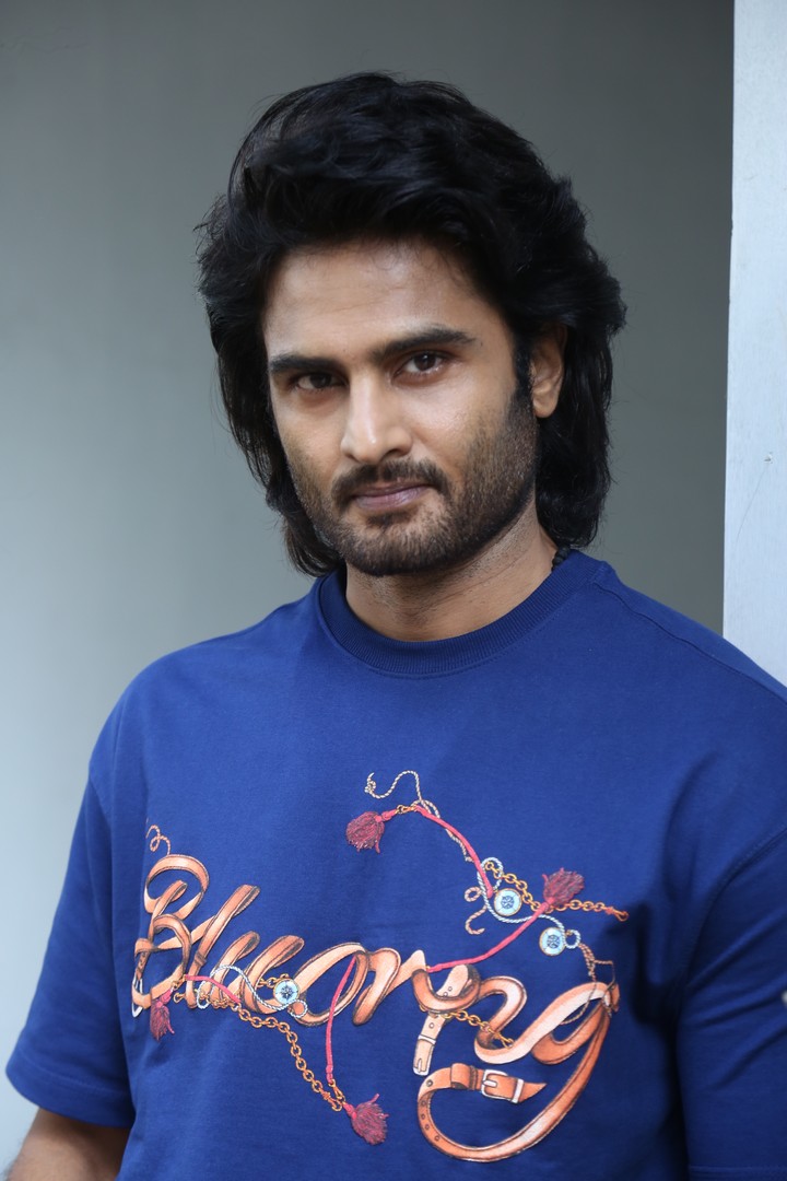 Sudheer Babu cool gaze defining bold casual fashion