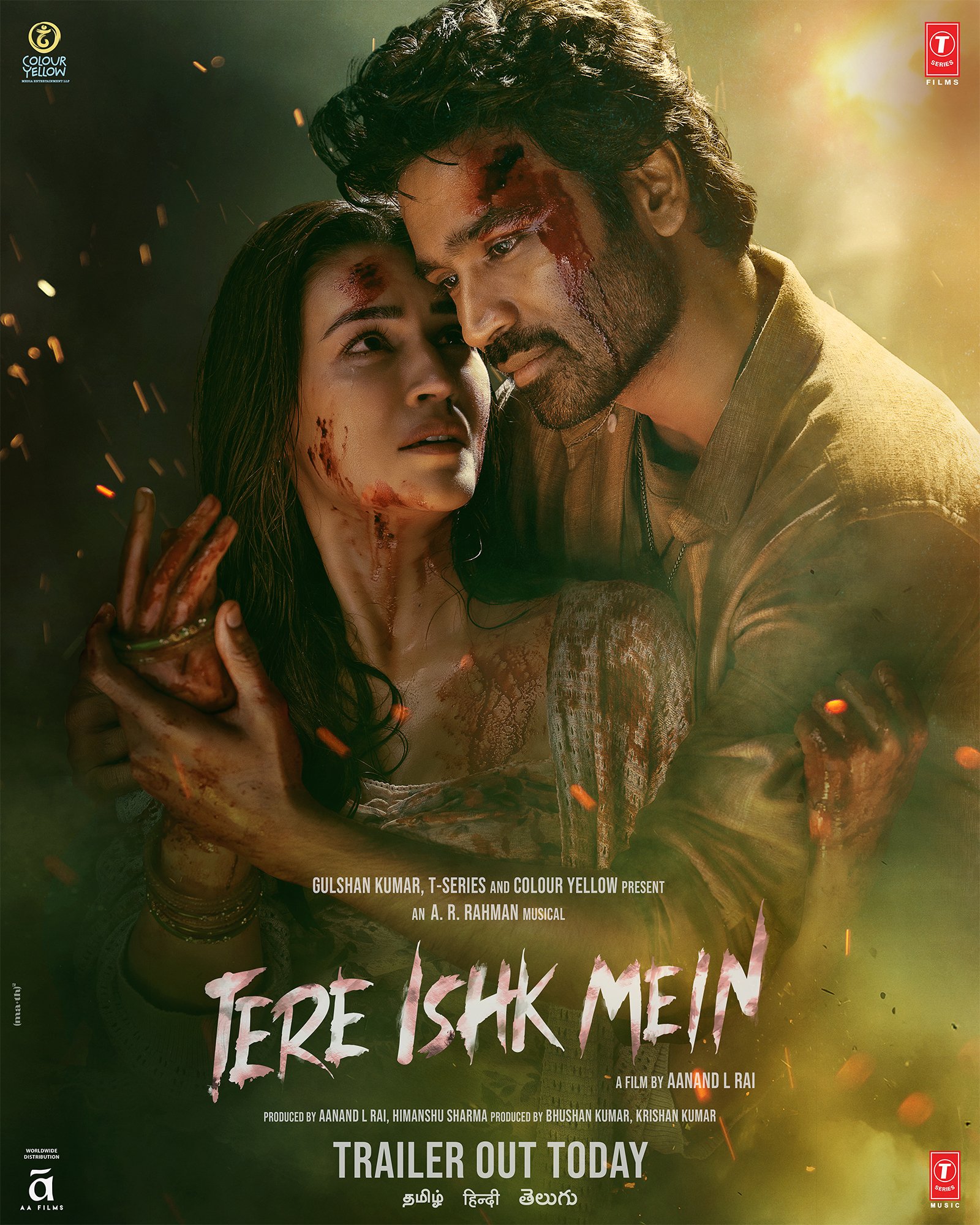 Tere Ishk Mein trailer announcement with release date
