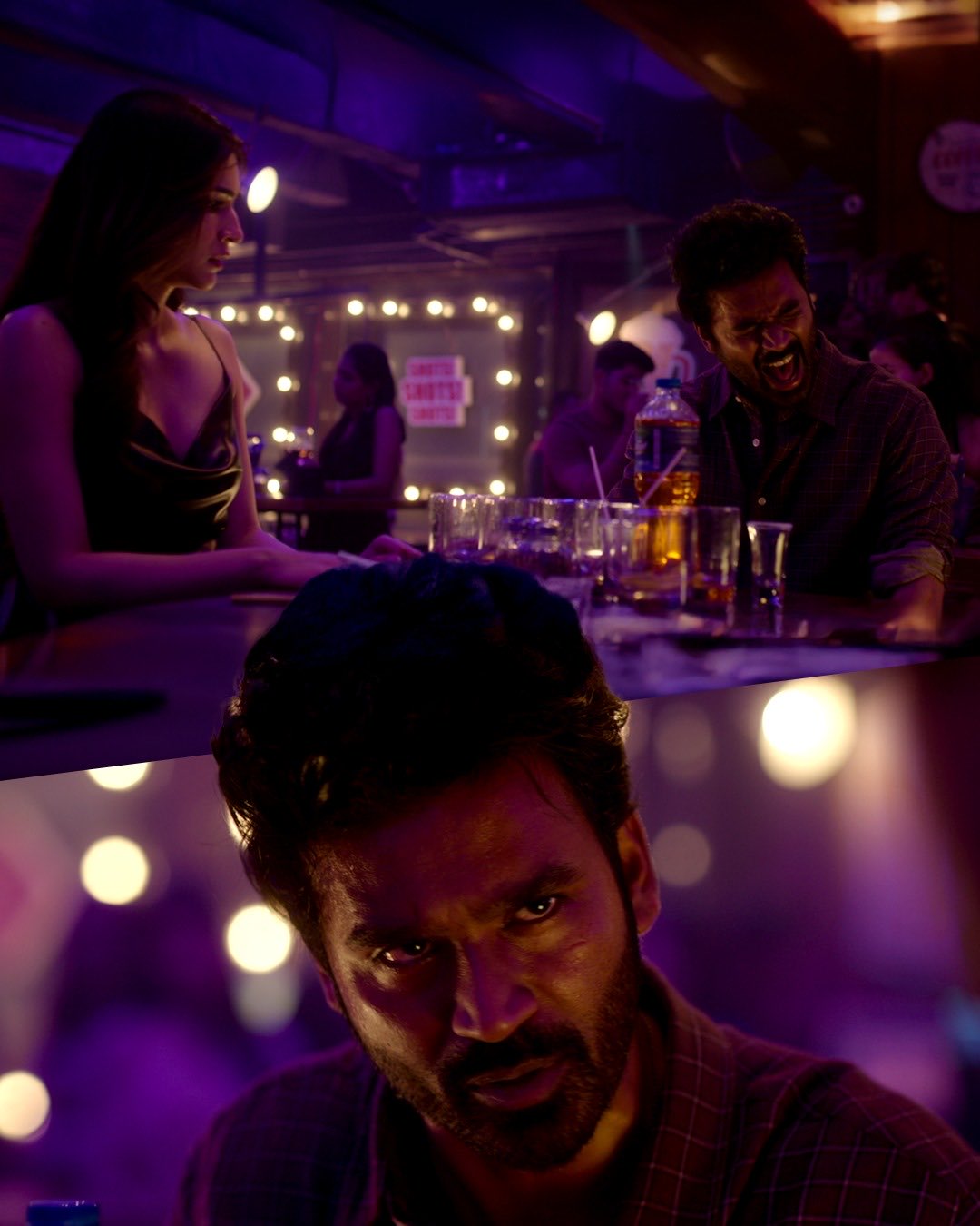 Tere Ishk Mein collage showcasing anger scene