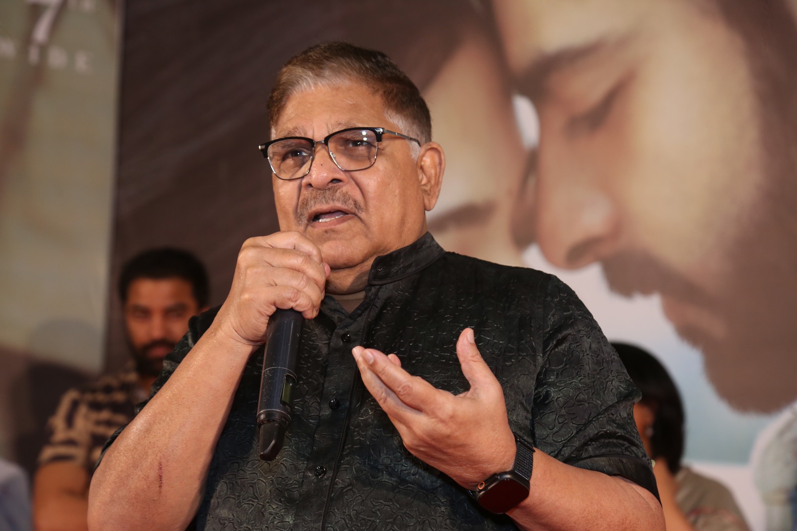 Allu Aravind speaking at The Girlfriend press meet