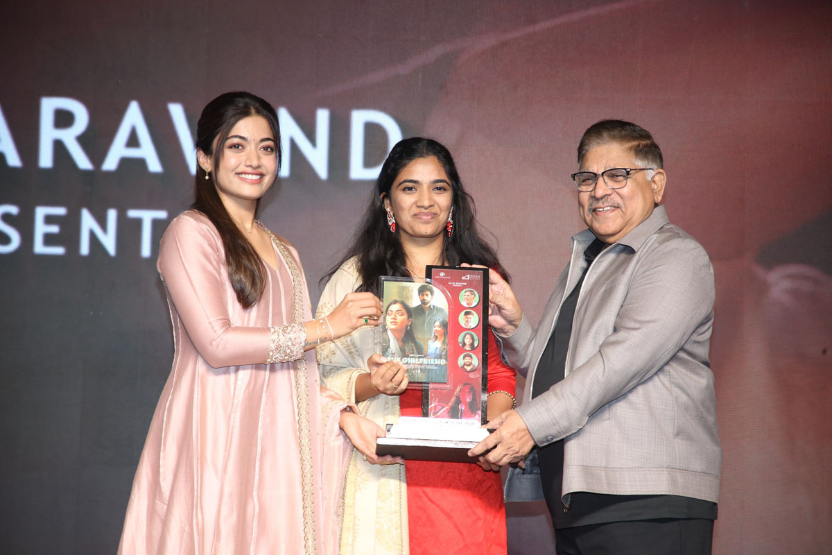 Team radiates happiness at the movie success bash