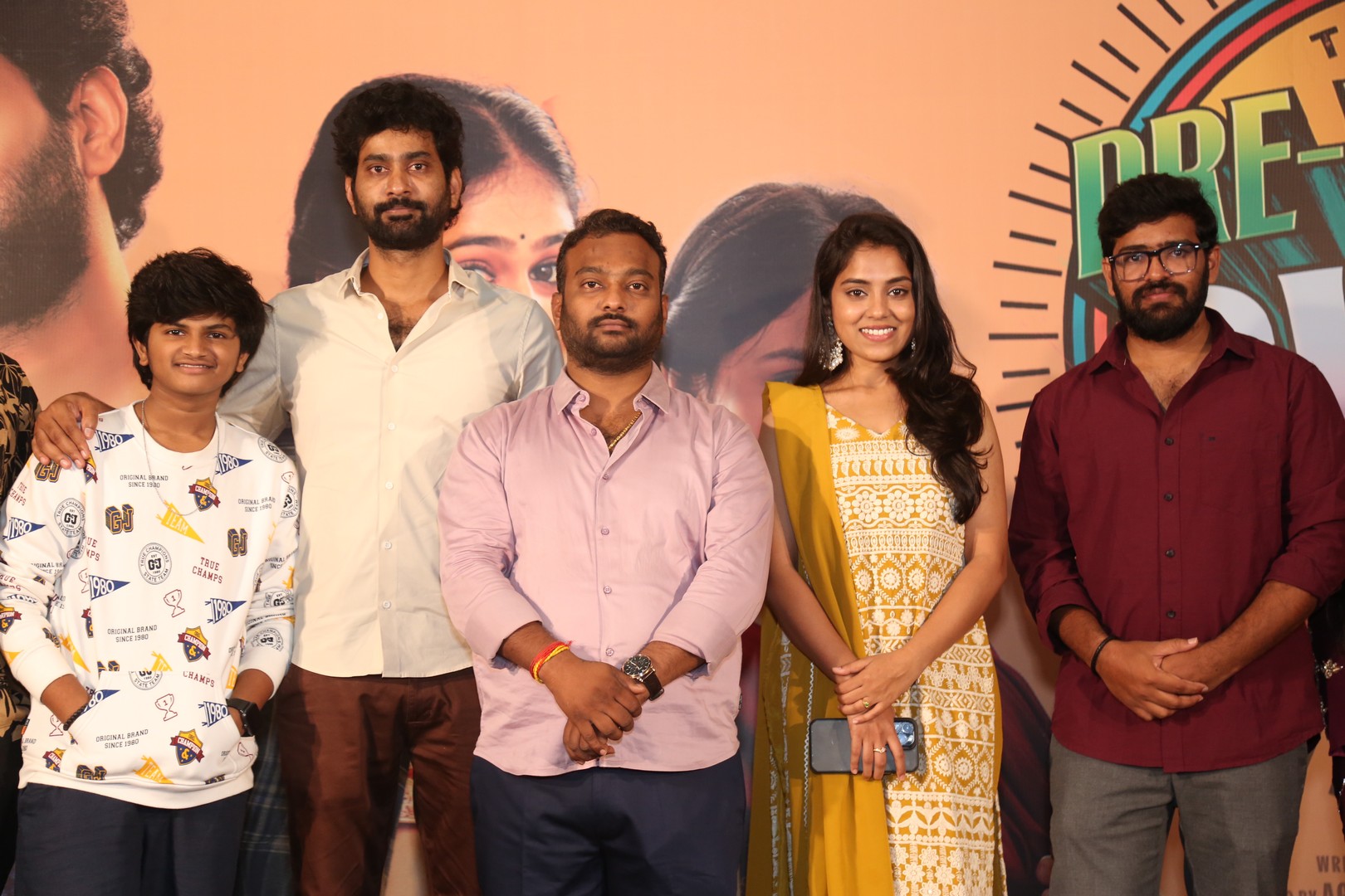 Rohan Thiruveer Sandeep Agaram Teena Sravya Rahul Srinivas at event