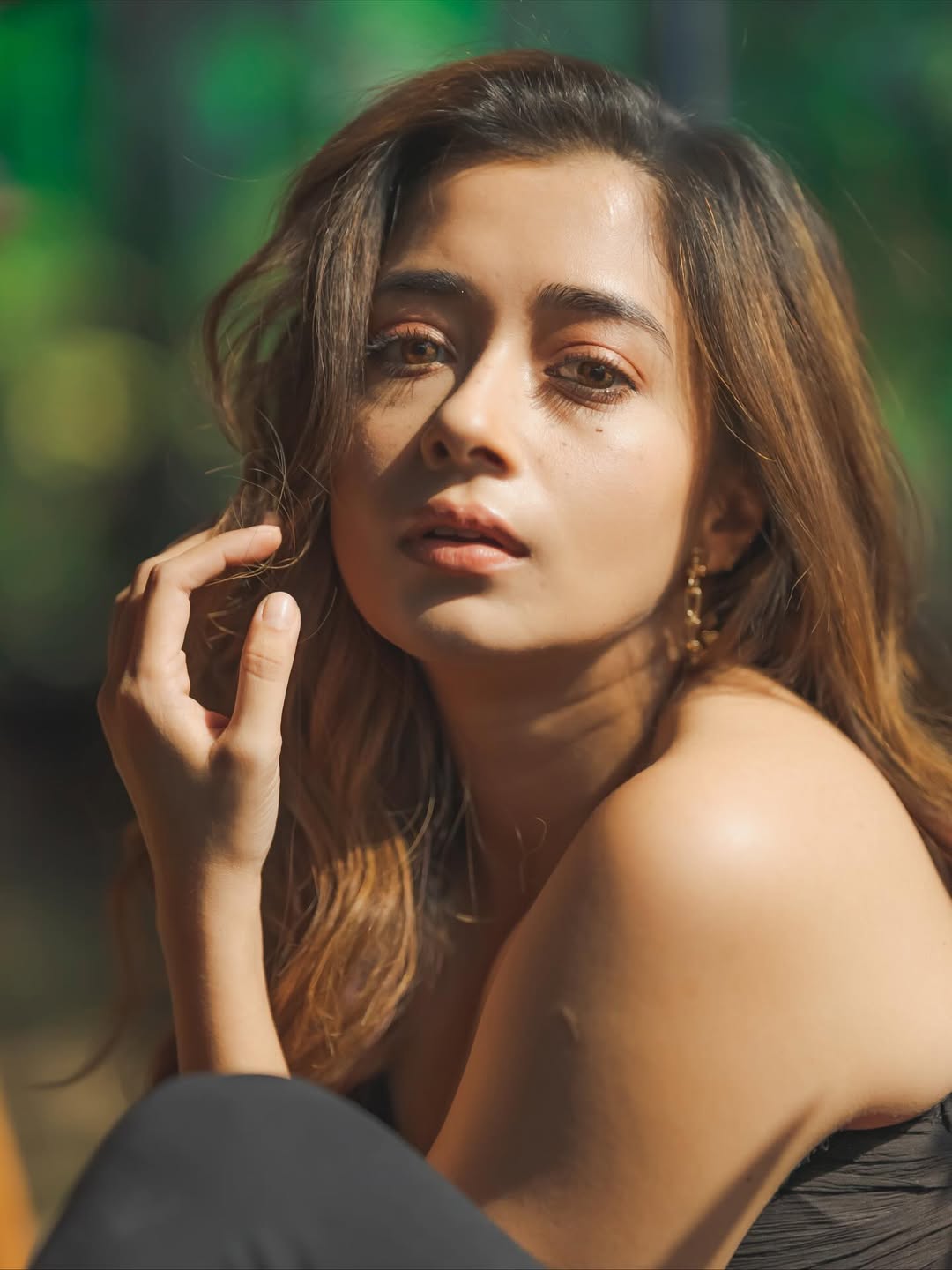 Tina Datta channeling timeless elegance with playful attitude