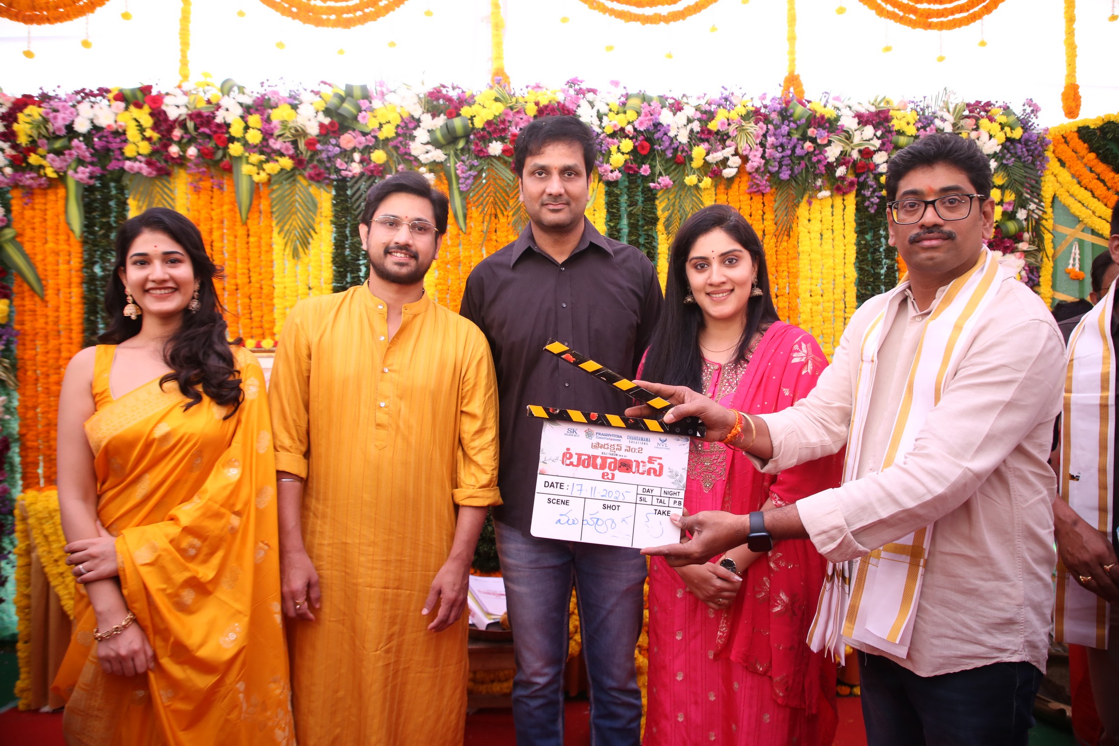 Traditional Muhurat clap marking film start