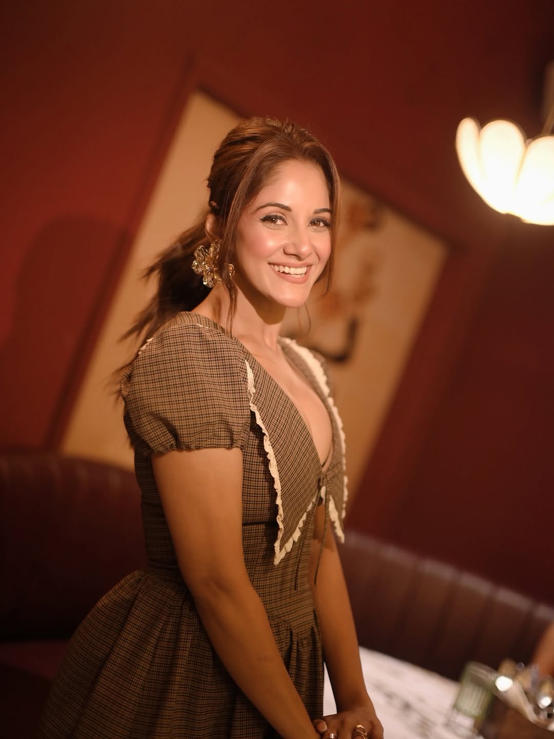 Trina Saha exuding timeless elegance with playful charm