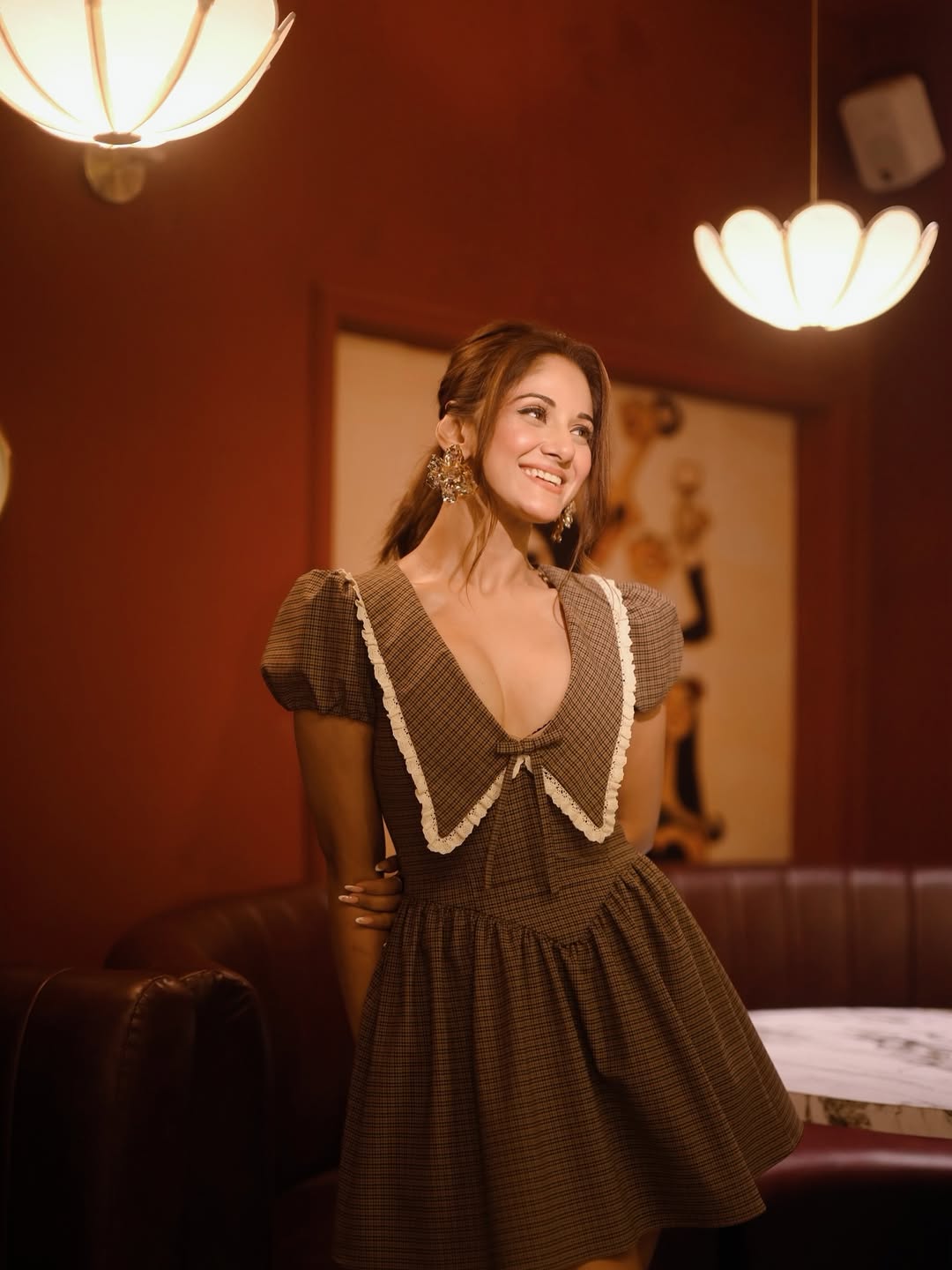 Trina Saha showcasing timeless elegance with playful attitude