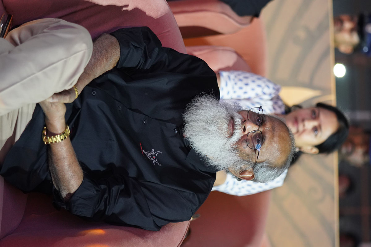 Guests seated at the event