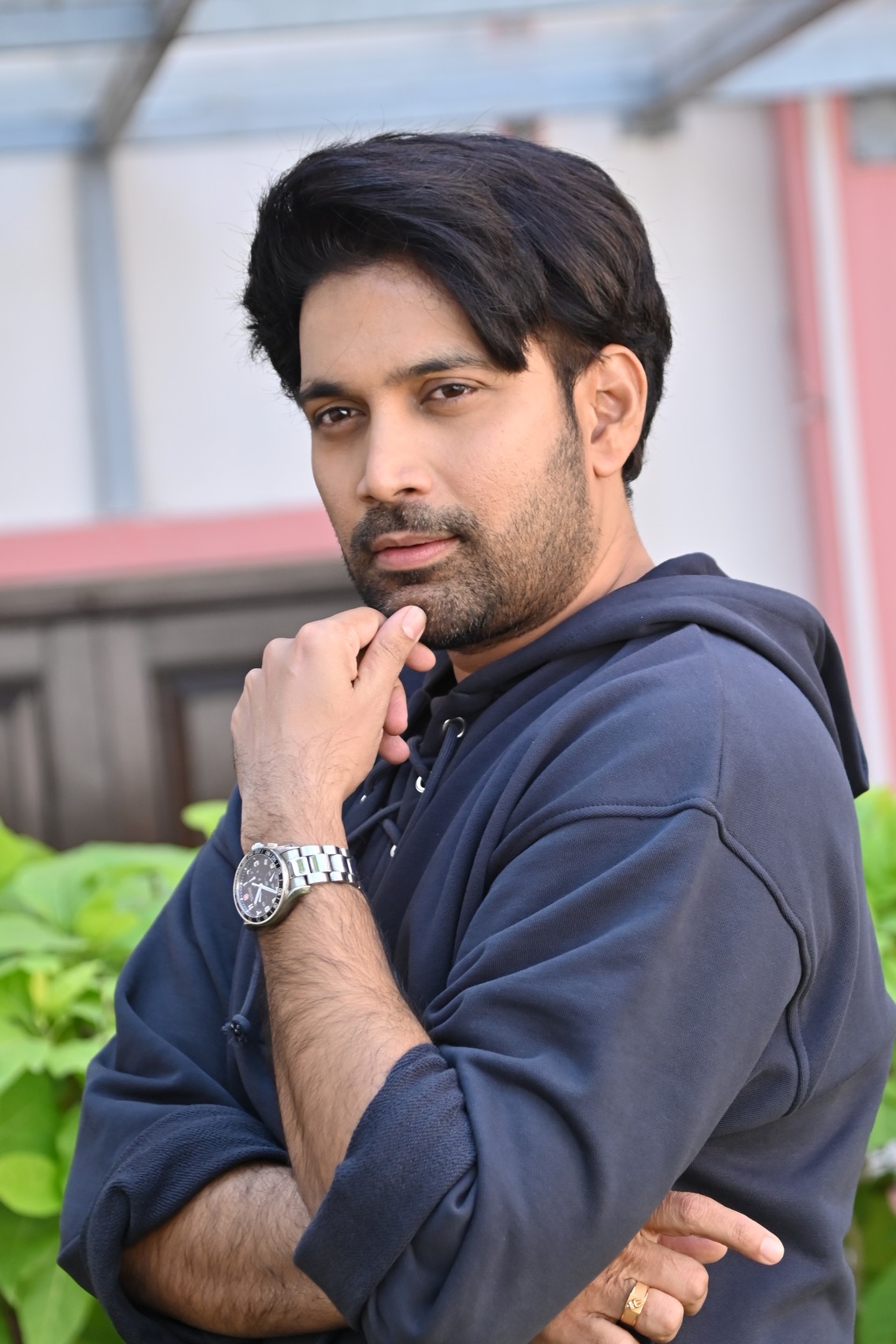 Vikranth Reddy showcasing effortless cool with relaxed confidence