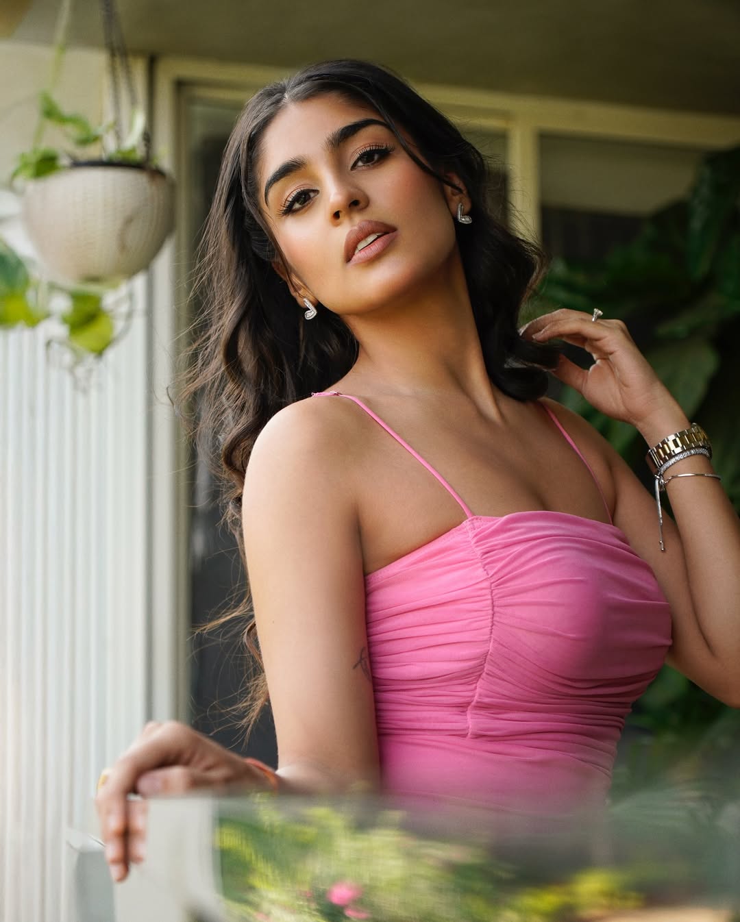 Yukti Thareja blending elegance and confidence in soft pink