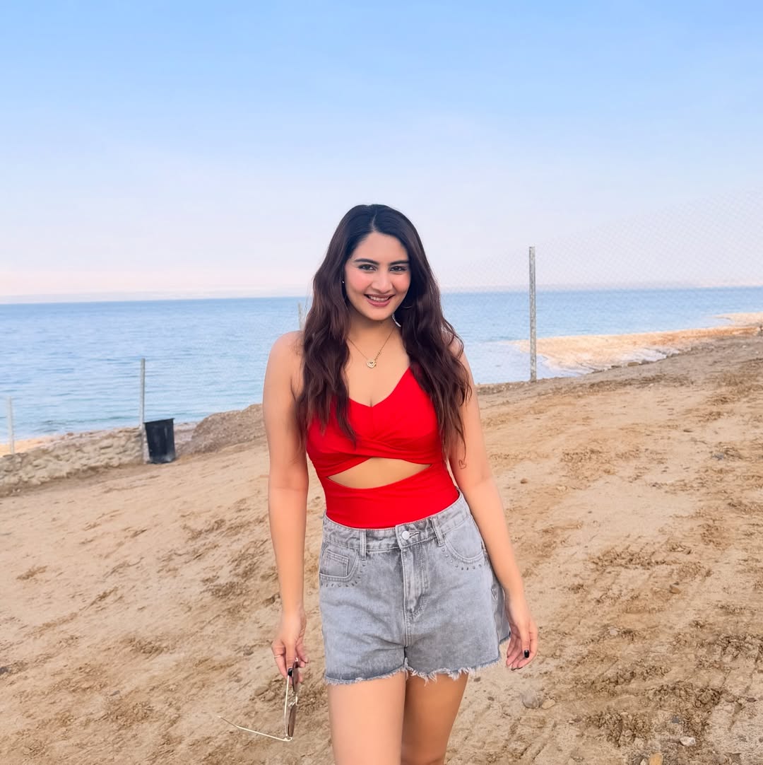 Vedika Bhandari serving chic beach style with sass