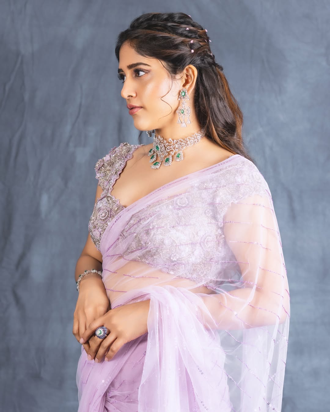 Chandini Chowdary shines with elegant sparkling style