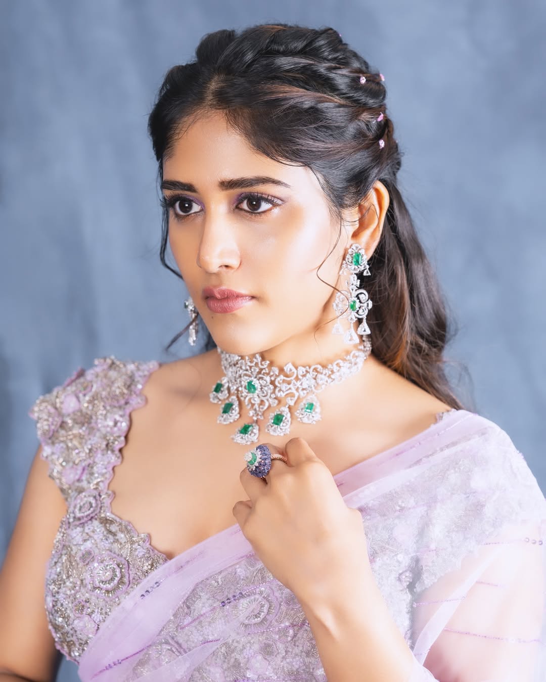 Chandini Chowdary showcasing timeless elegance with modern charm