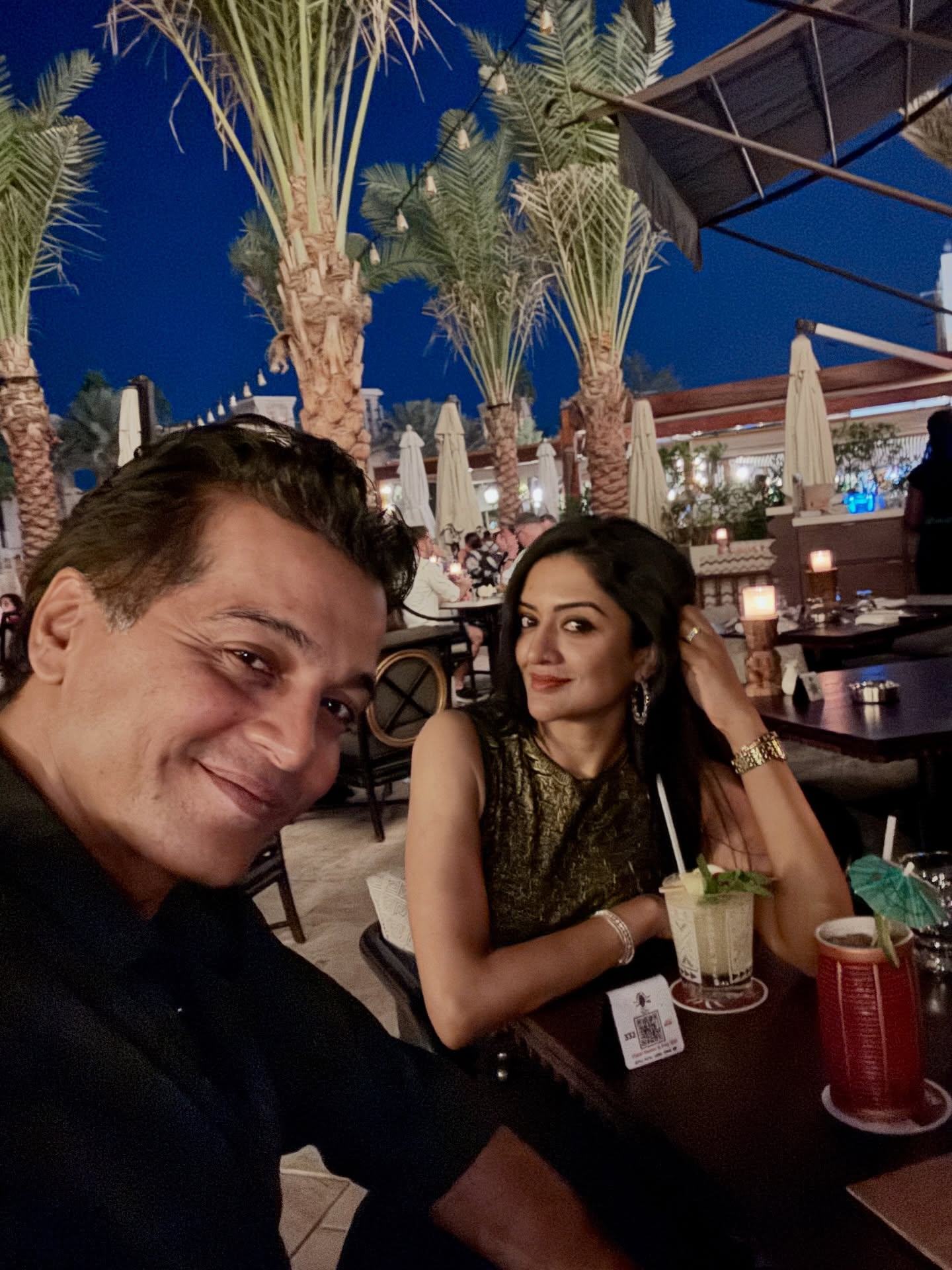 Actor Vinay and Vimala Raman Enjoy Romantic Dubai Vacation