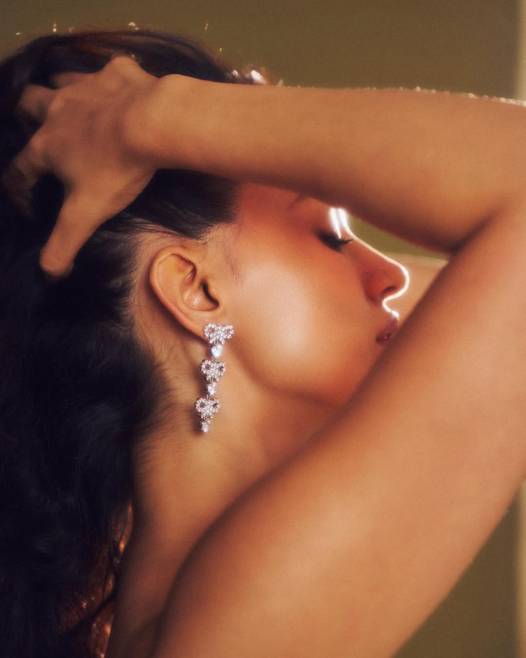 Actress Disha Patani Glamour Photos in Yellow Colour Out Fit