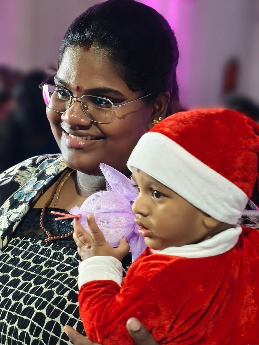 Actress INDRAJA SANKAR and Her Family Celebrates Christmas Photos Goes Trending