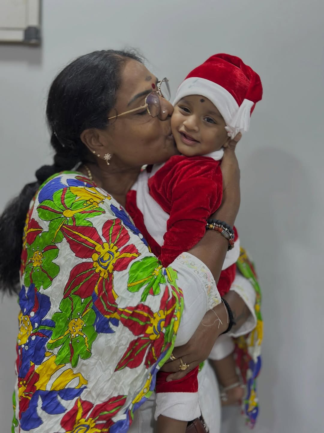 Actress INDRAJA SANKAR and Her Family Celebrates Christmas Photos Goes Trending