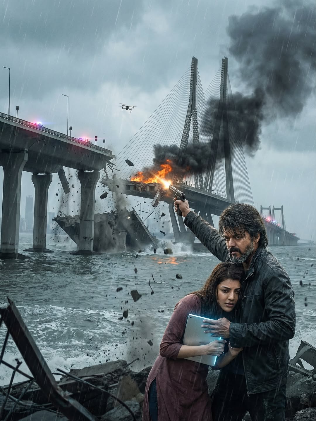 AI Photos Imagine Vijay, Simbu and Kajal Agarwal Together in Thuppakki 2