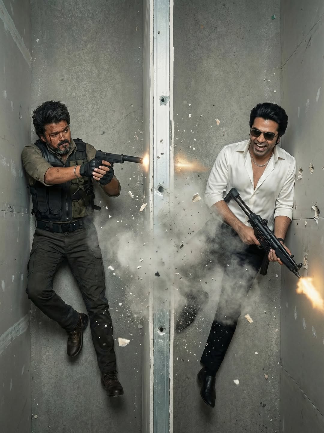 AI Photos Imagine Vijay, Simbu and Kajal Agarwal Together in Thuppakki 2