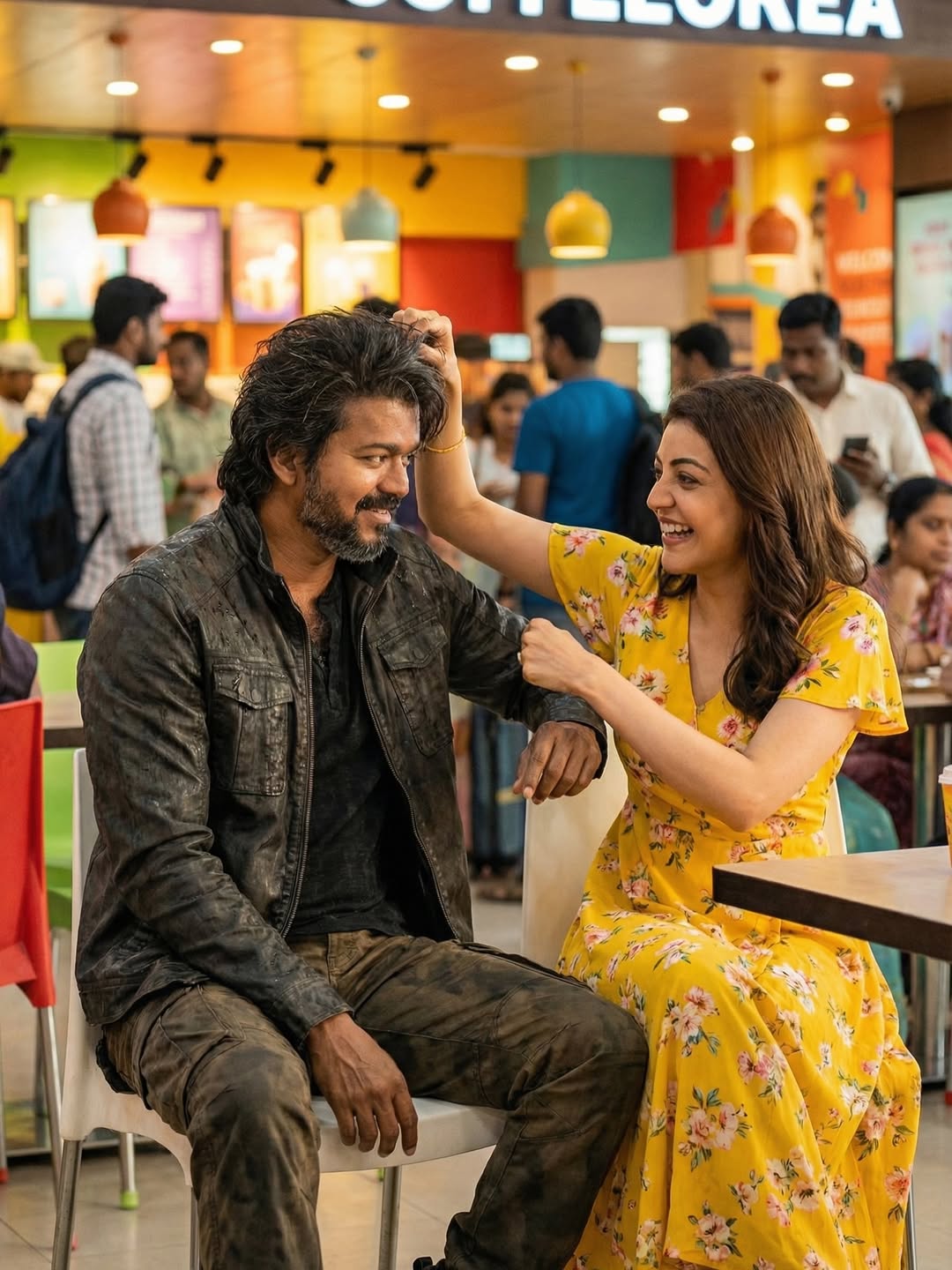 AI Photos Imagine Vijay, Simbu and Kajal Agarwal Together in Thuppakki 2