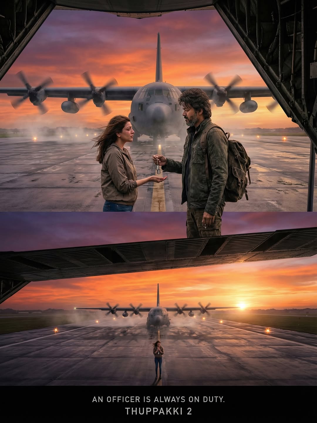 AI Photos Imagine Vijay, Simbu and Kajal Agarwal Together in Thuppakki 2