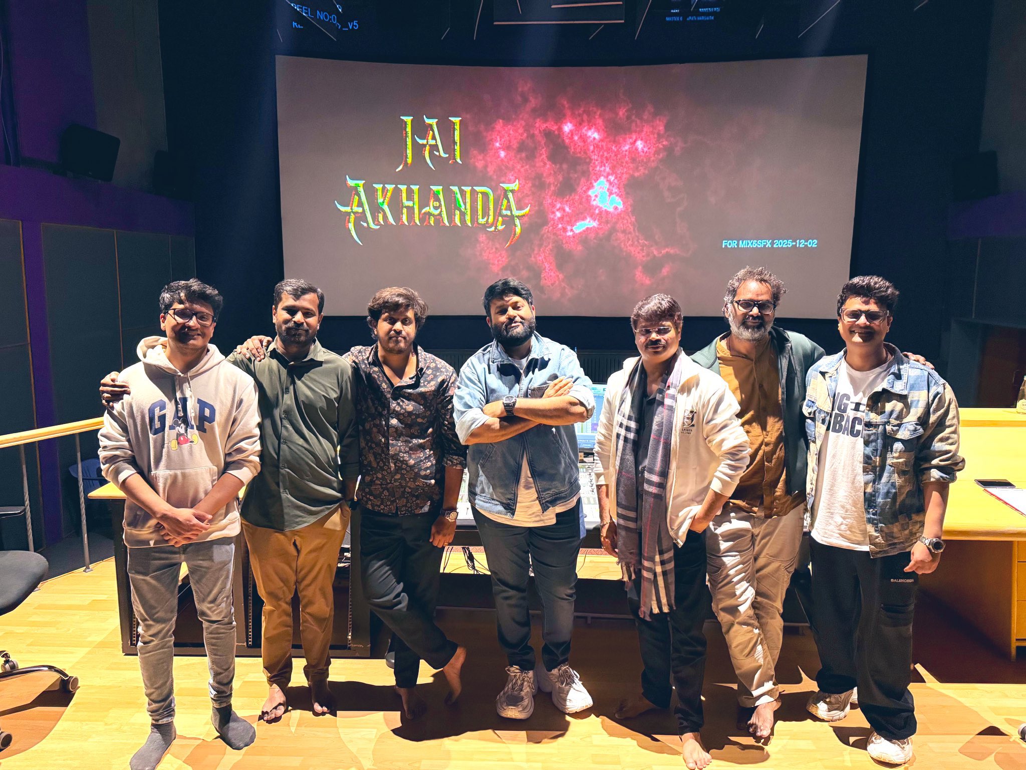 Akhanda 2 final mix completed announcement