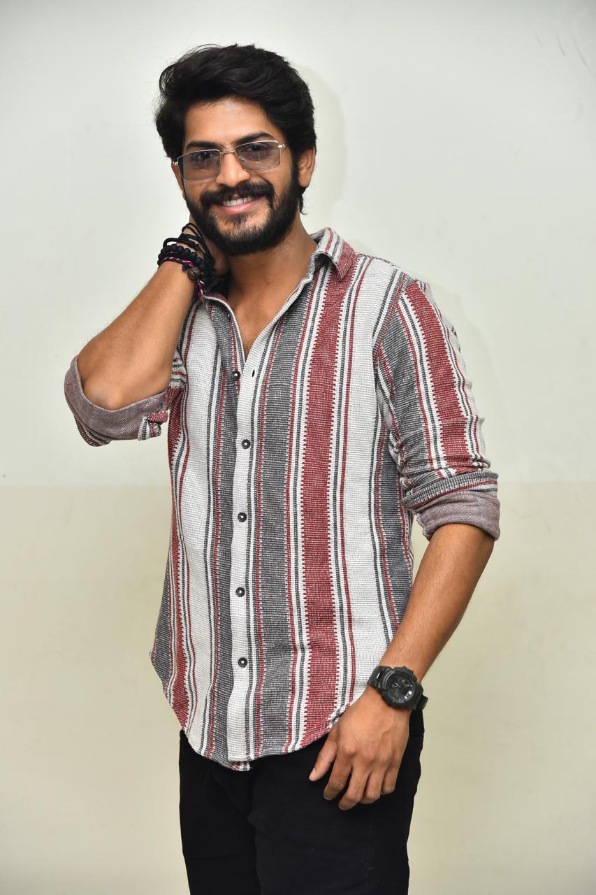 Akhil Raj Uddemari casual chic style portrait