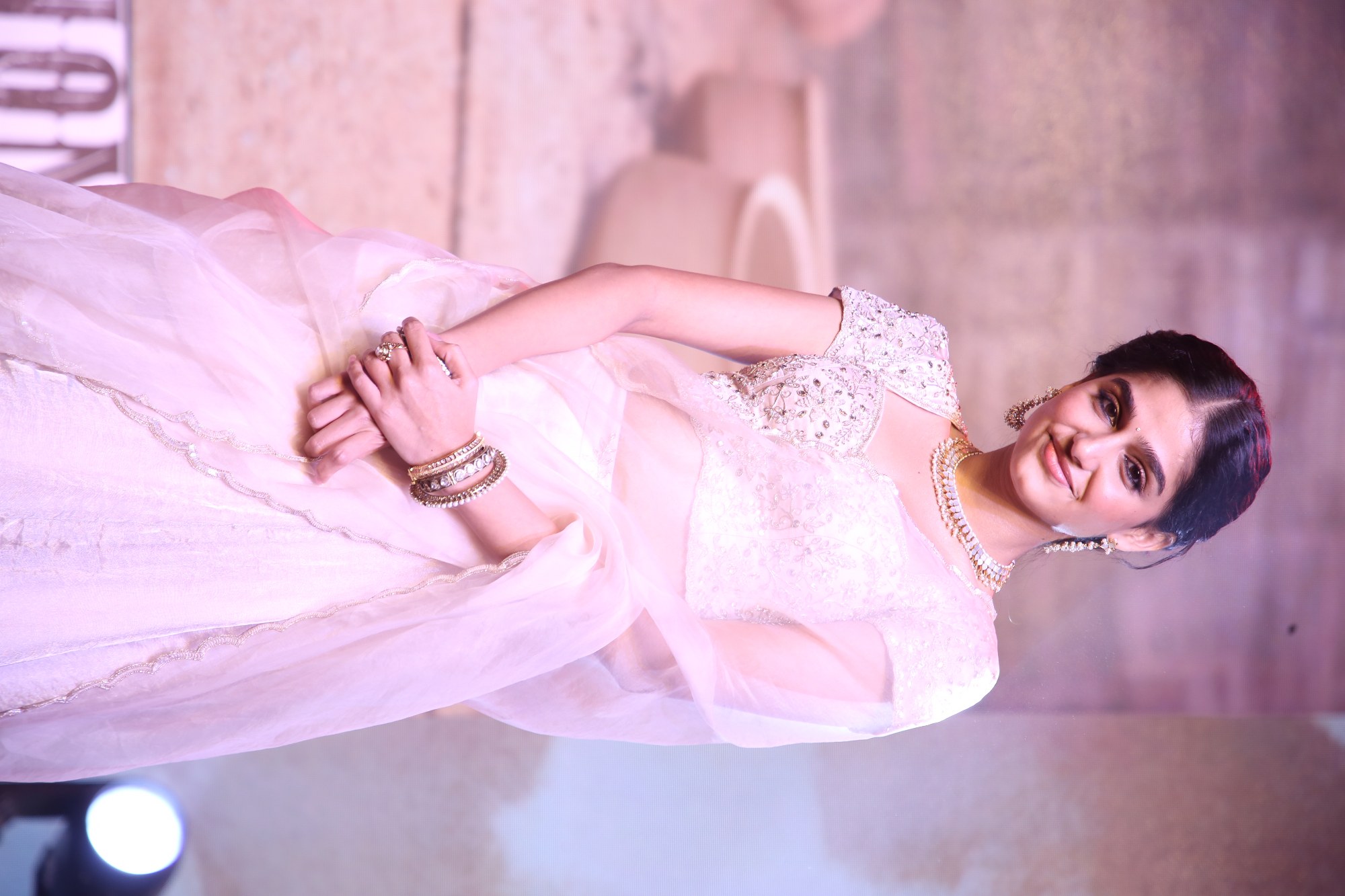 Anaswara Rajan elegant look with signature sparkle