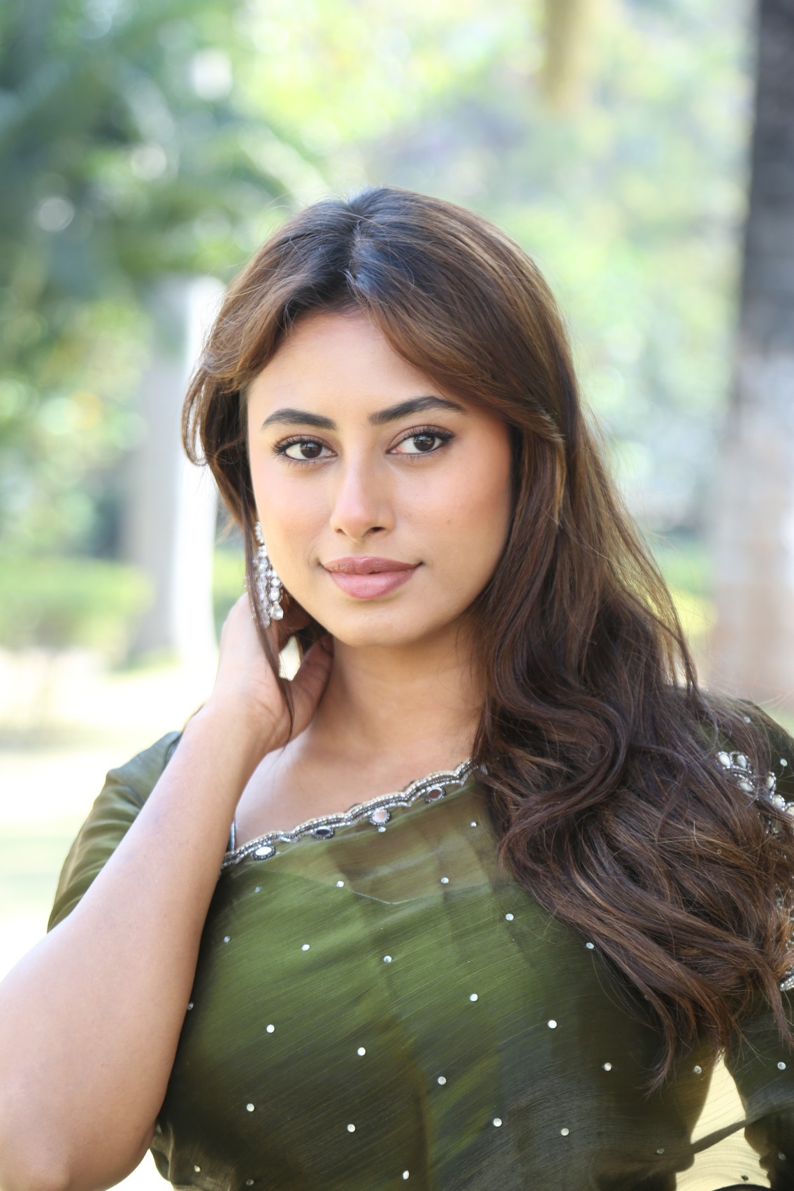 Ankita Saha showcasing graceful confident style