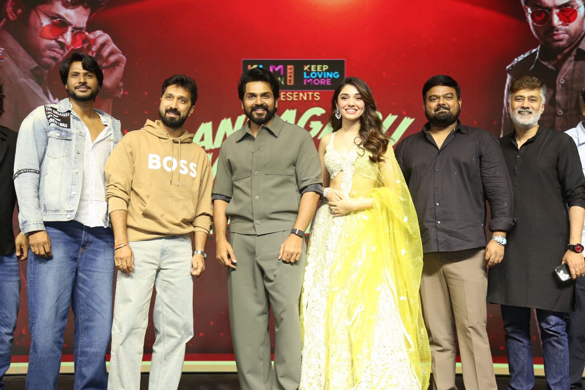 Celebrity directors and actors posing at pre release event