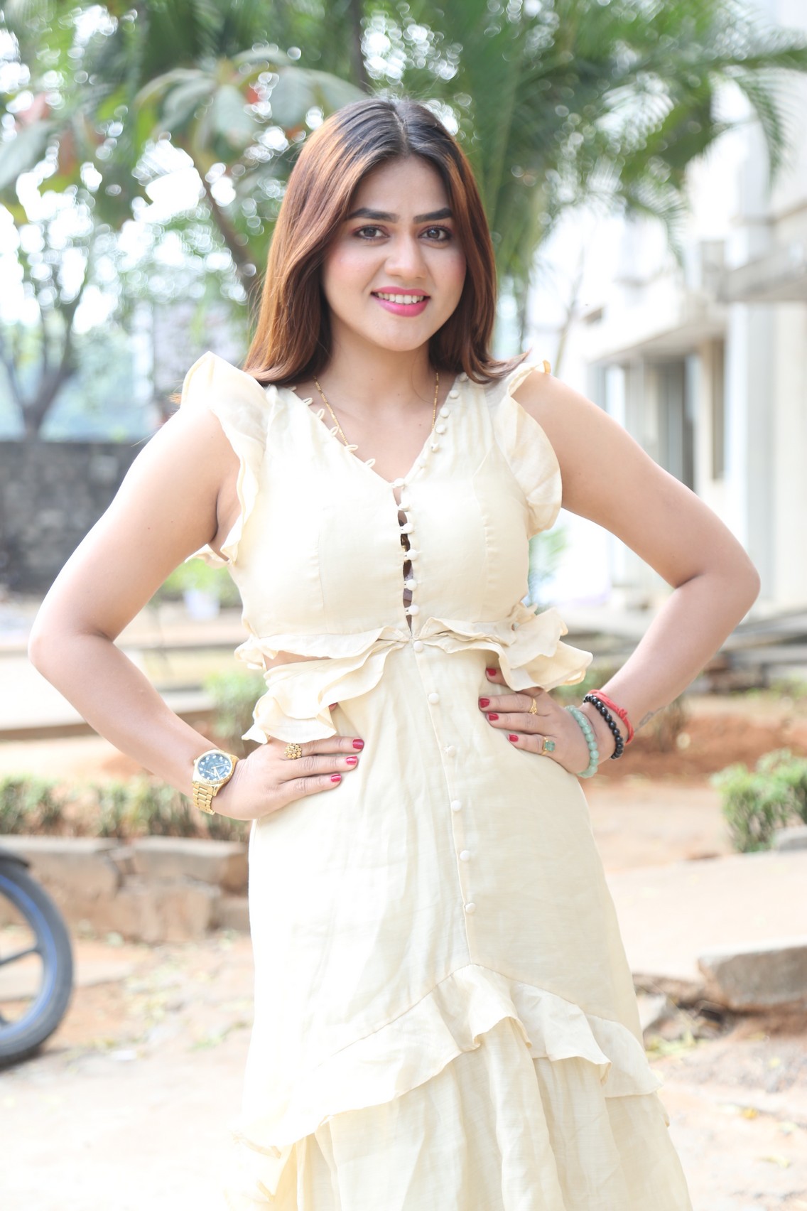 Aparnna Mallik embracing ruffles with effortless chic charm